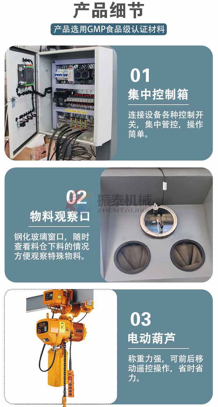 鈦白粉噸袋拆包機產品細節(jié)